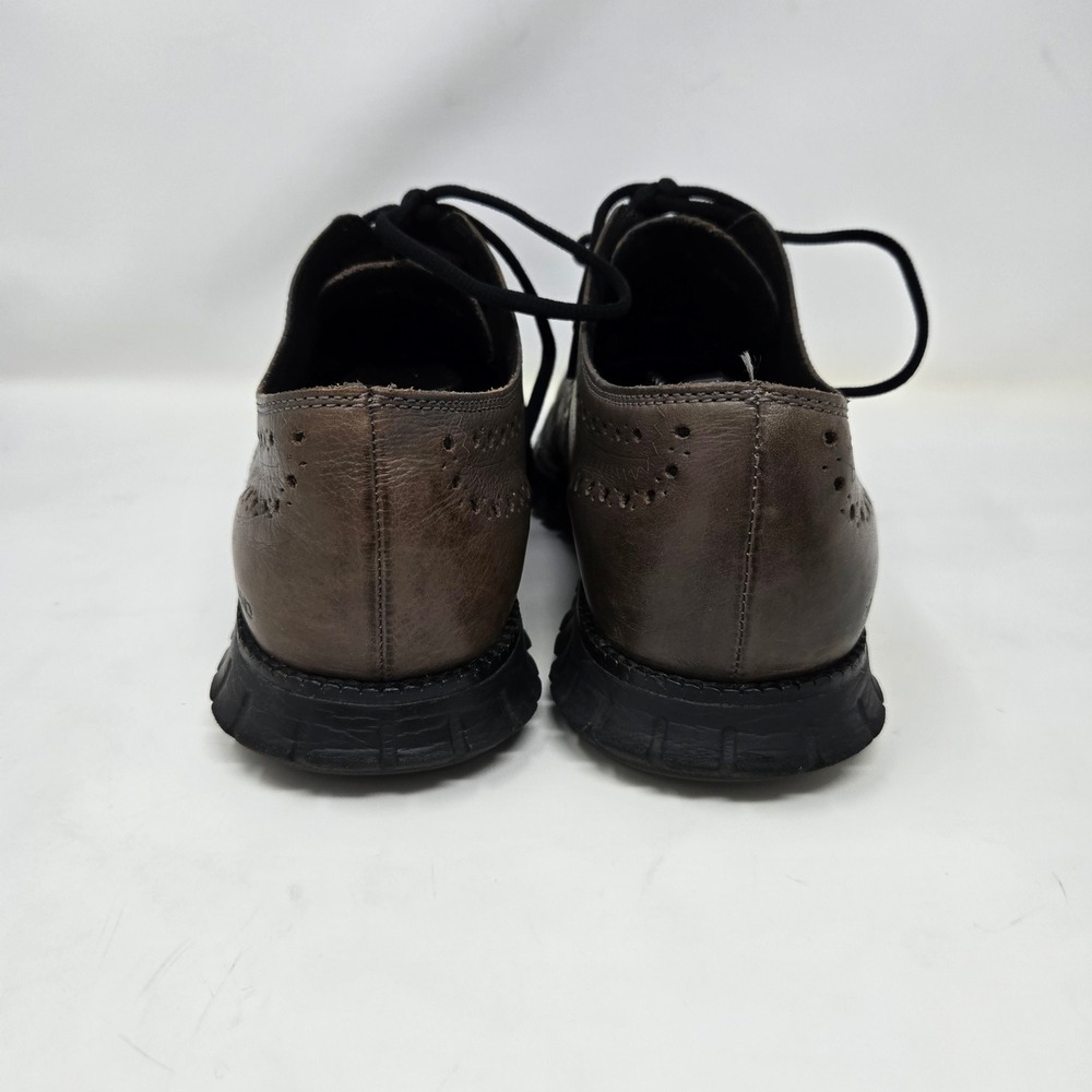 Cole Haan Zerogrand Mens Brown Leather Wingtip Oxford Shoes C30720 Size 9.5 M‎ - Picture 6 of 10